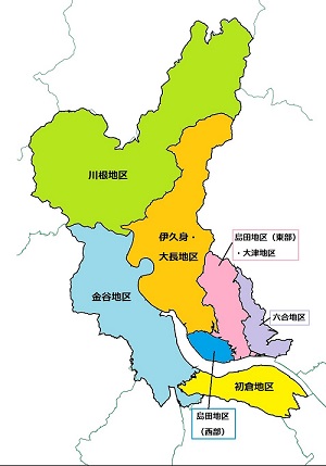 エリア（学区）別の紹介 | 住んでごしまだ－静岡県島田市移住定住