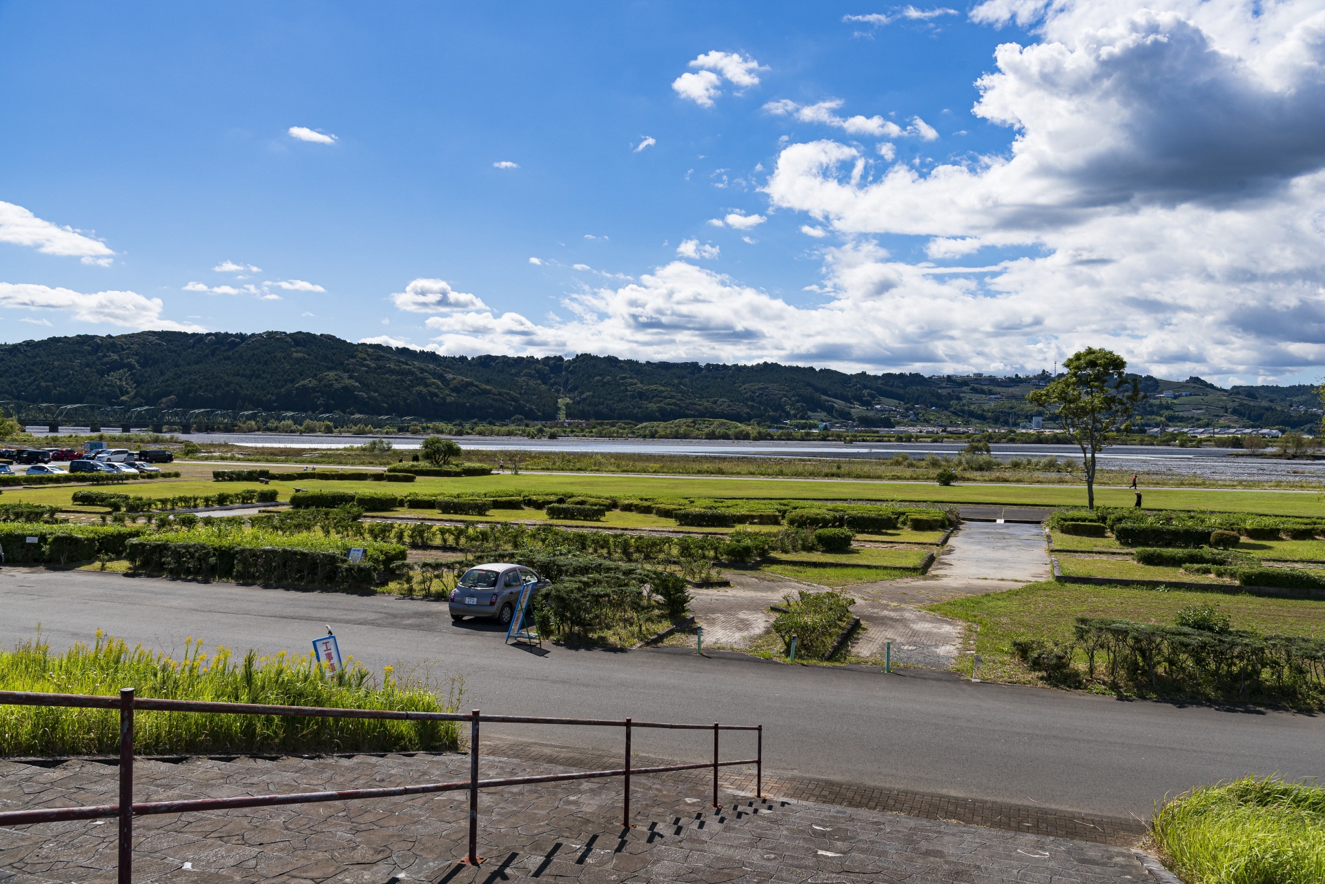 田舎の小学生通学 